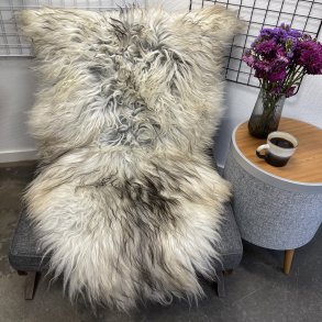 Islandsk lammeskind gr� str XL 4416