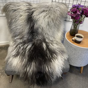 Islandsk lammeskind gr� str XL 4419