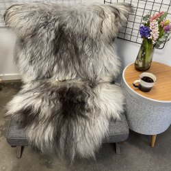 Islandsk lammeskind gr� str XL 4420