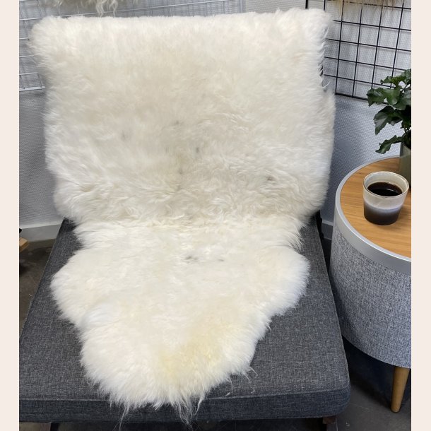 Islandsk klippet lammeskind lys str L 3510