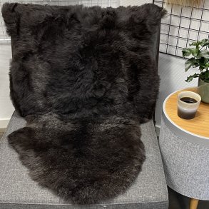 Islandsk klippet lammeskind plettet str L 3735