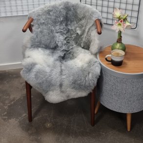 Islandsk klippet lammeskind gr� str M 2945