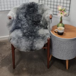 Islandsk klippet lammeskind gr� str M 2950