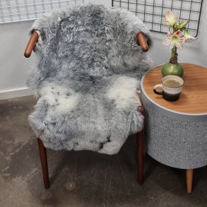 Islandsk klippet lammeskind gr� str M 2956