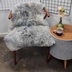 Islandsk klippet lammeskind gr� str M 2961