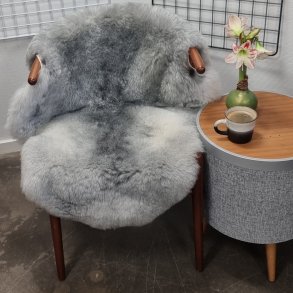 Islandsk klippet lammeskind gr� str M 2962