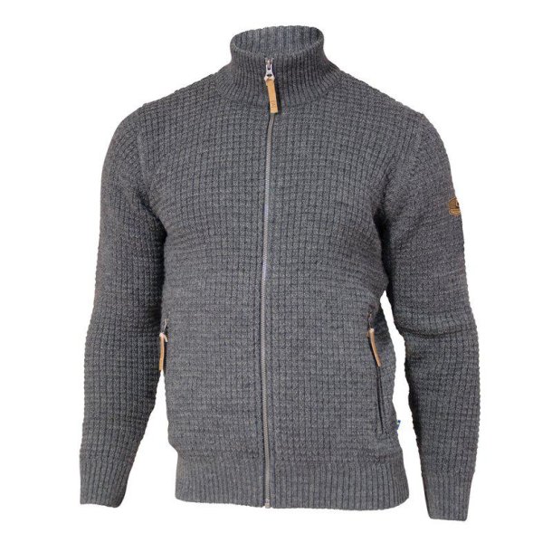 Ivanhoe Mouritz full zip Gr� - mulesing free