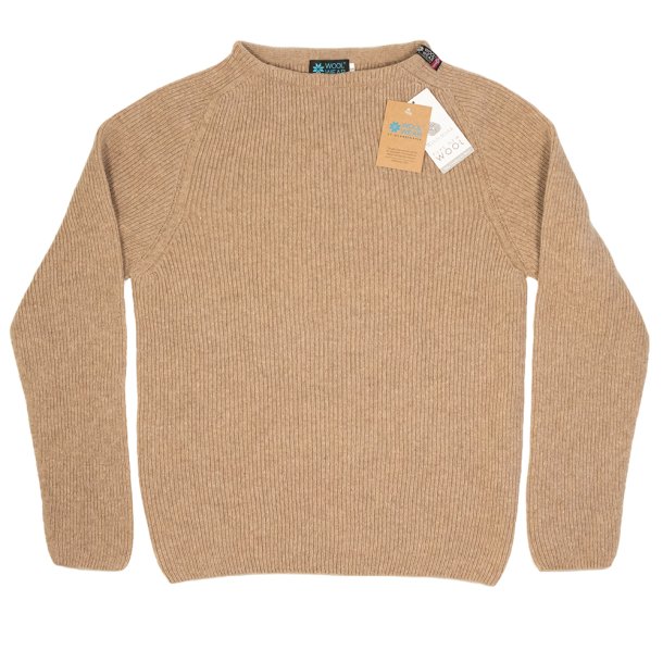 Jurmo sweater Beige 100% ren uld