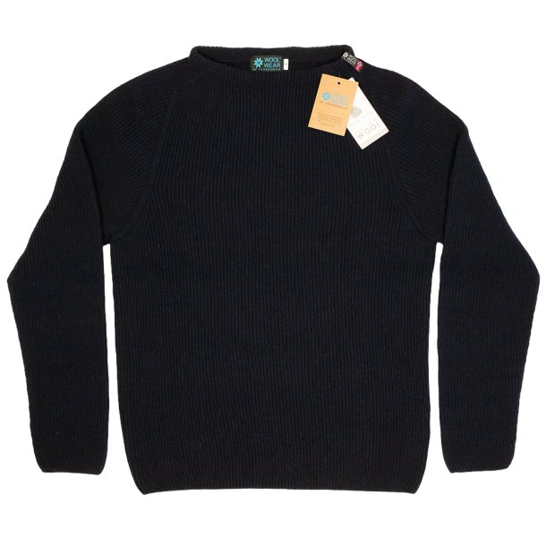 Jurmo sweater Navy 100% ren uld