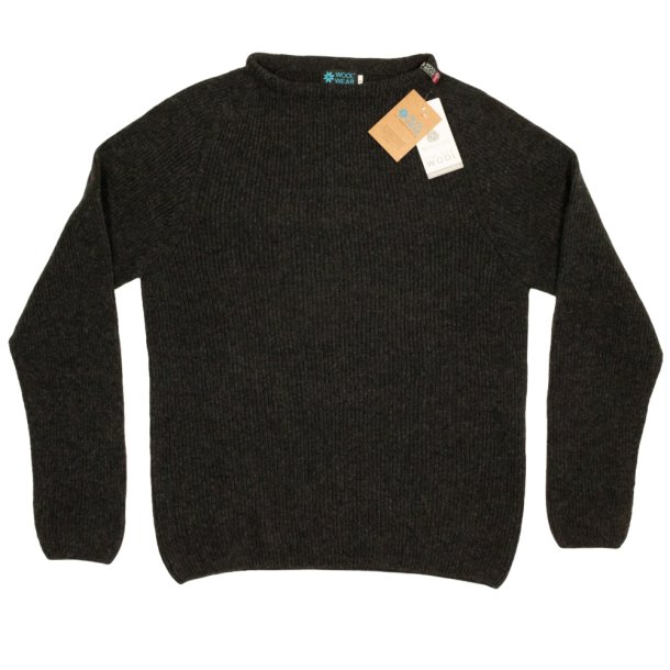 Jurmo sweater Koksgr 100% ren uld