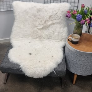 Islandsk klippet lammeskind lys str L - 3523