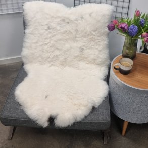 Islandsk klippet lammeskind lys str L - 3530