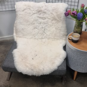 Islandsk klippet lammeskind lys str L - 3532