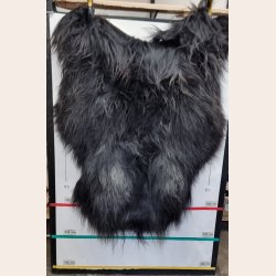 Islandsk lammeskind langh�ret plettet str XL - 4232