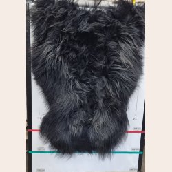 Islandsk lammeskind langh�ret plettet str XL - 4233