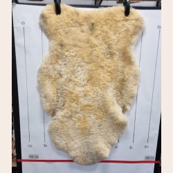 Medicinsk garvet lammeskind til baby vaskbar str S - 9053