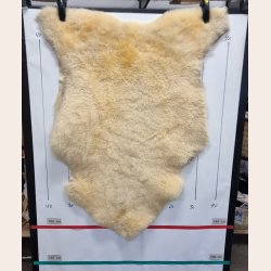 Medicinsk garvet lammeskind til baby vaskbar str S - 9055