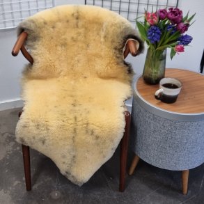 Medicinsk garvet lammeskind til baby vaskbar str S - 9056