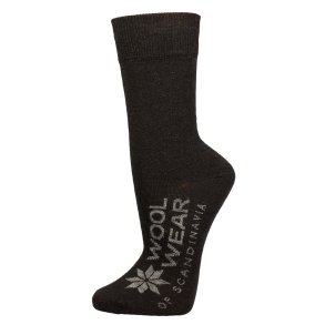 Luksus Merino uldsokker med 75 % Merinould i sort