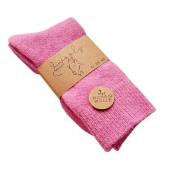 Mohair uldsokker Lyserd