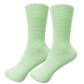 Mohair uldsokker Mint