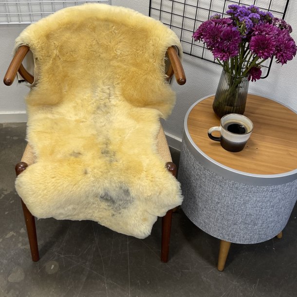 Medicinsk garvet lammeskind til baby vaskbar str S - 9053