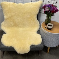 Medicinsk garvet lammeskind til baby vaskbar str L - 9130