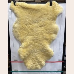 Medicinsk garvet lammeskind til baby vaskbar str L - 9134