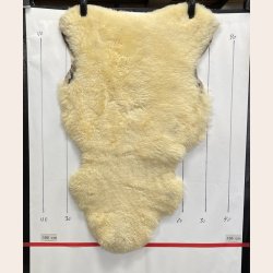 Medicinsk garvet lammeskind til baby vaskbar str S - 9056