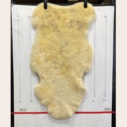 Medicinsk garvet lammeskind til baby vaskbar str S - 9057