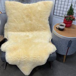 Medicinsk garvet lammeskind til baby vaskbar str XXL - 9142