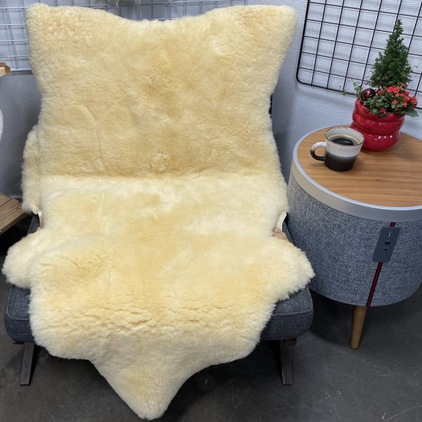 Medicinsk garvet lammeskind til baby vaskbar str XXL - 9142