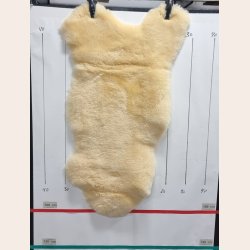 Medicinsk garvet lammeskind til baby vaskbar str M - 9064