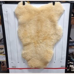 Medicinsk garvet lammeskind til baby vaskbar str S - 9053