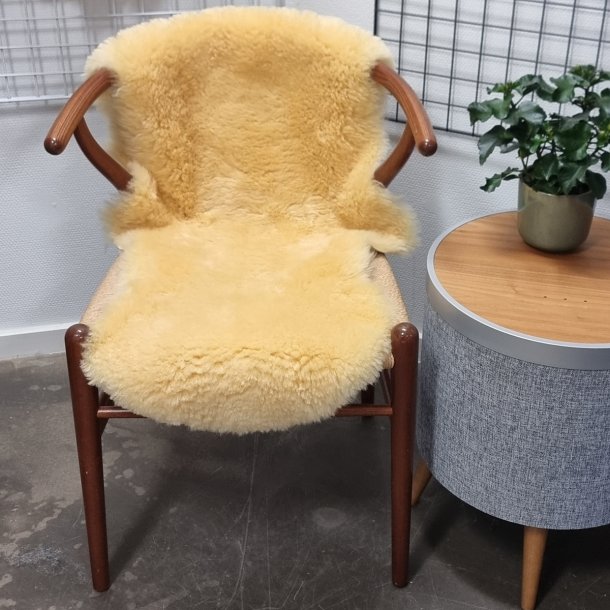 Medicinsk garvet lammeskind til baby vaskbar str S - 9054