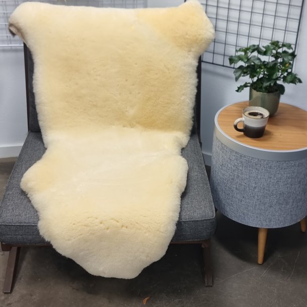 Medicinsk garvet lammeskind til baby vaskbar str XXL - 9144 135 cm +