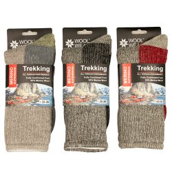 Trekkingsokker i 85 % merinould rd