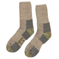 Trekkingsokker i 85% Merinould grn