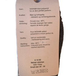 Mohair vandresok Koksgr