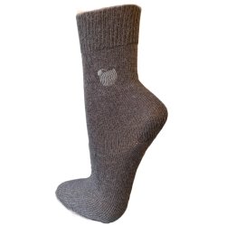 Mohair uldsokker Sort