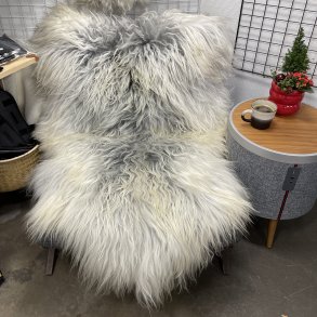 Islandsk lammeskind gr� str XL 4417