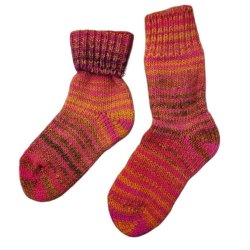 Uldsokker rd eller bl - udgr