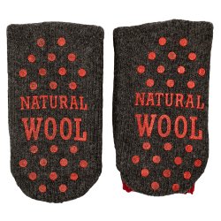 Uldsokker skridsikre 80% uld