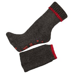 Uldsokker skridsikre 80% uld