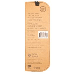 Uldsokker skridsikre 80 % uld hvid