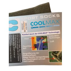 Cool-Max Trekkingsokker Grn