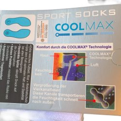 Cool-Max Trekkingsokker Hvid