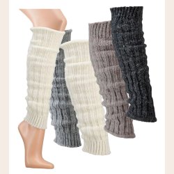 Benvarmere med Alpakauld Beige