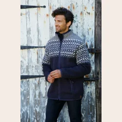 Httejakke med lynlslommer og foer