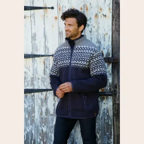 Httejakke med lynlslommer og foer